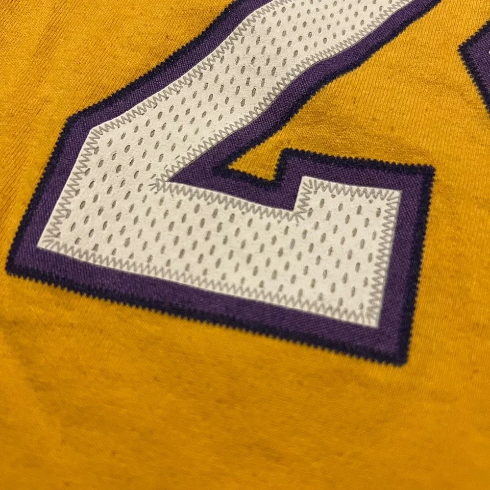Kobe‎ Bryant Los Angeles Lakers Adidas T-Shirt Adult S Small Short Sleeve NBA - Picture 4 of 7